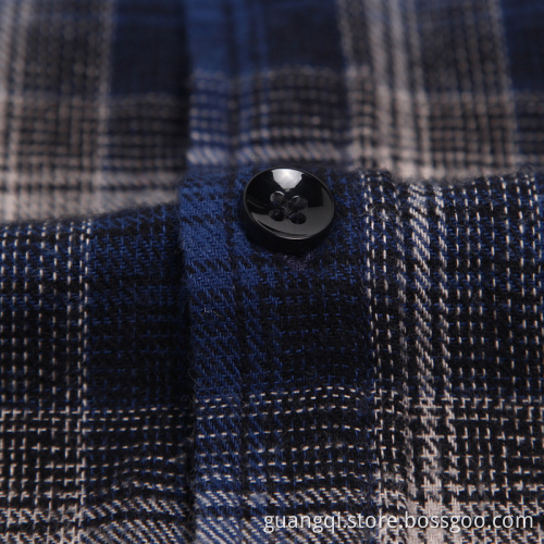 Men's flannel long sleeve shirt